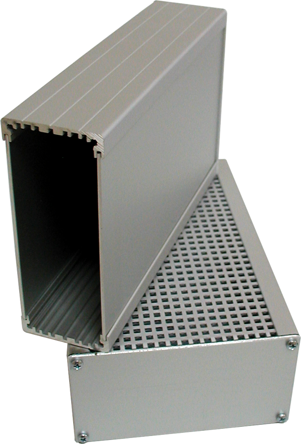 scatola alluimio per schede formato EUR 10x16
