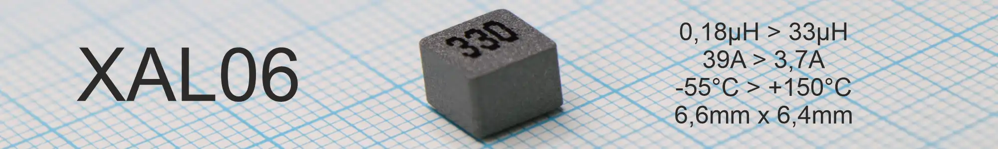 Inductor XAL06 schielded